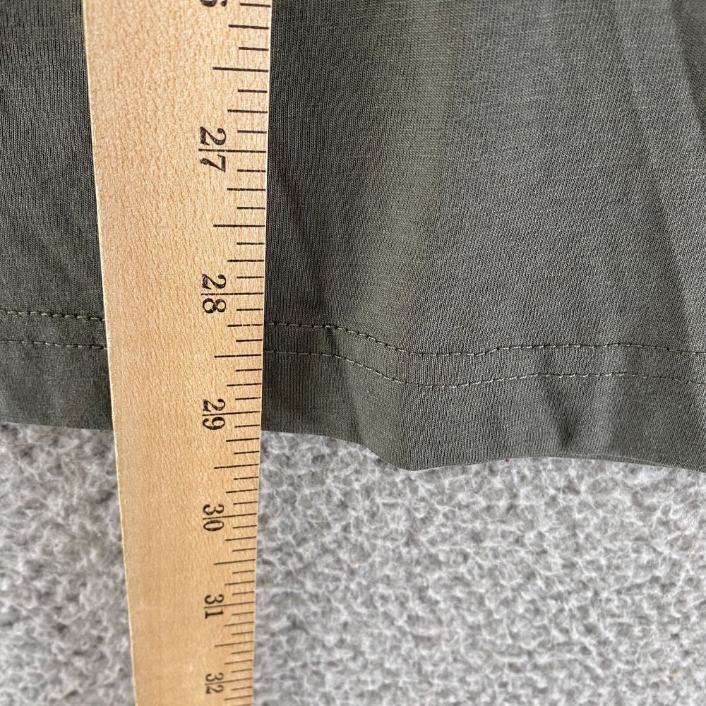 G-Star Shirt Mens Medium Short Sleeve G Raw Big Logo Green Cotton Blend Daplin - Picture 7 of 12